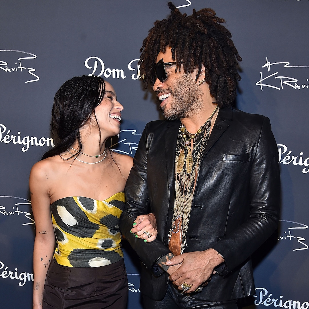 Lenny Kravitz Says Daughter Zoë Is “Gracefully” Navigating Her Career